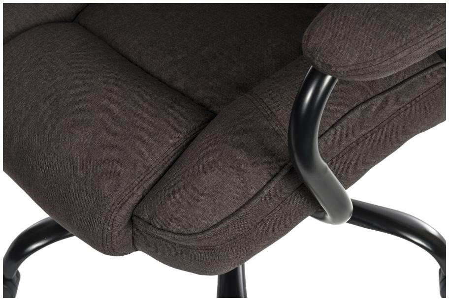 Product photograph of Teknik Goliath Duo Bark Brown Fabric Office Chair from Choice Furniture Superstore.