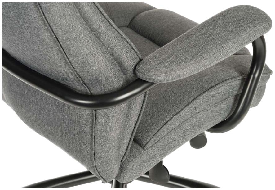 Product photograph of Teknik Goliath Duo Grey Fabric Executive Office Chair from Choice Furniture Superstore.