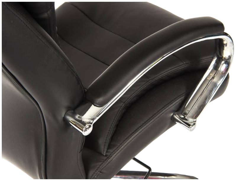 Product photograph of Teknik Goliath Light Executive Black Leather Office Chair from Choice Furniture Superstore.