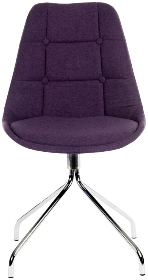 Product photograph of Teknik Breakout Upholstered Chair - Comes In Graphite And Plum Options from Choice Furniture Superstore.