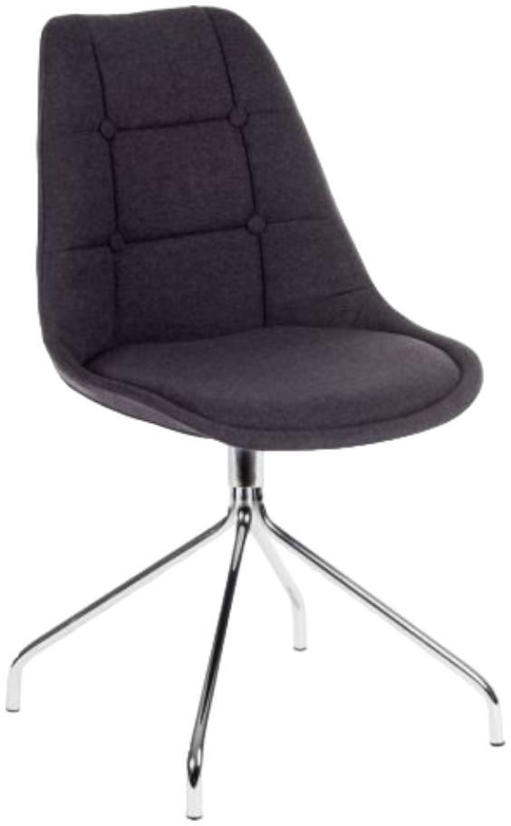 Product photograph of Teknik Breakout Upholstered Chair - Comes In Graphite And Plum Options from Choice Furniture Superstore.