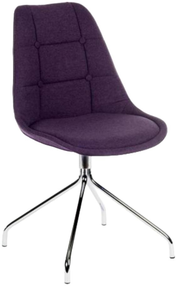 Product photograph of Teknik Breakout Upholstered Chair - Comes In Graphite And Plum Options from Choice Furniture Superstore.