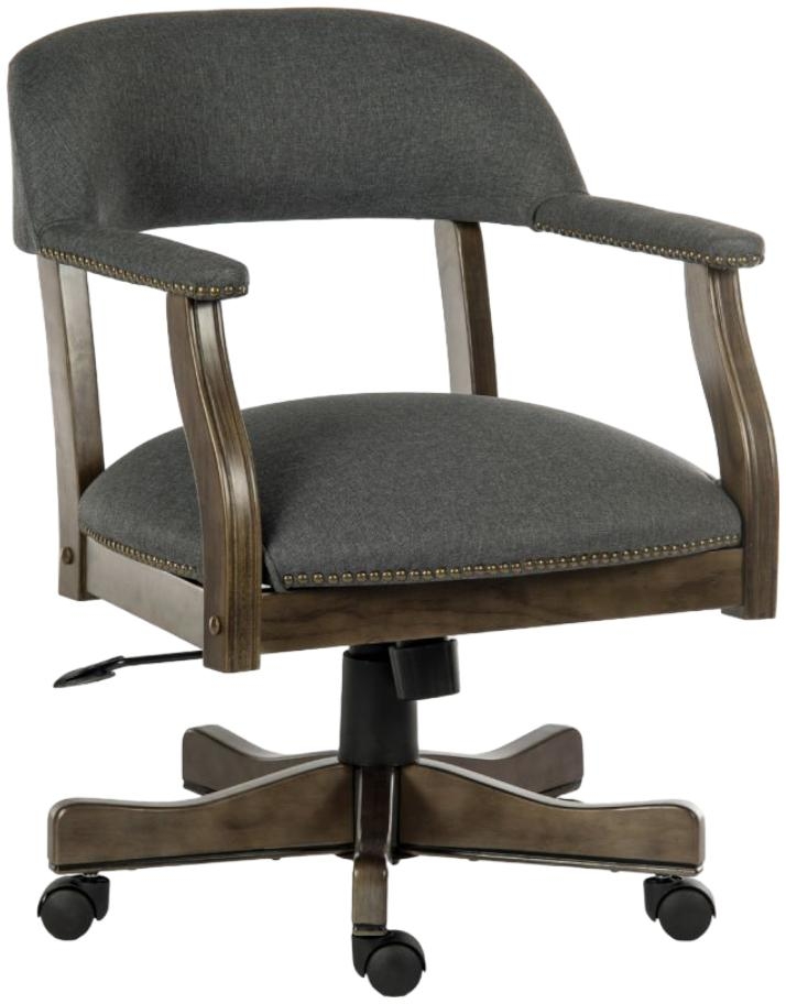 Product photograph of Teknik Captain Grey Executive Chair from Choice Furniture Superstore.