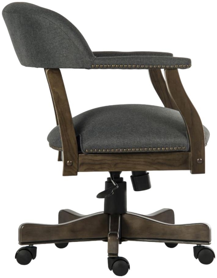 Product photograph of Teknik Captain Grey Executive Chair from Choice Furniture Superstore.