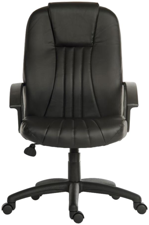 Product photograph of Teknik City Leather Office Chair - Comes In Charcoal And Burgundy Options from Choice Furniture Superstore.