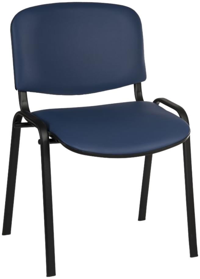 Product photograph of Teknik Conference Pu Side Chair - Comes In Black And Blue Options from Choice Furniture Superstore.