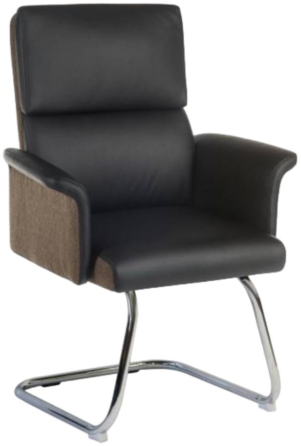 Product photograph of Teknik Elegance Visitor Leather Chair from Choice Furniture Superstore.