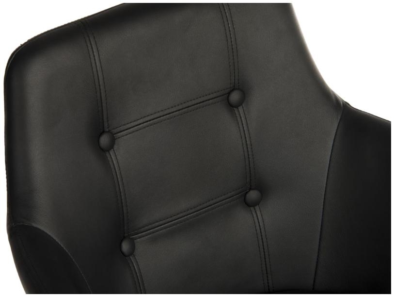 Product photograph of Teknik Four Legged Reception Black Pu Chair from Choice Furniture Superstore.