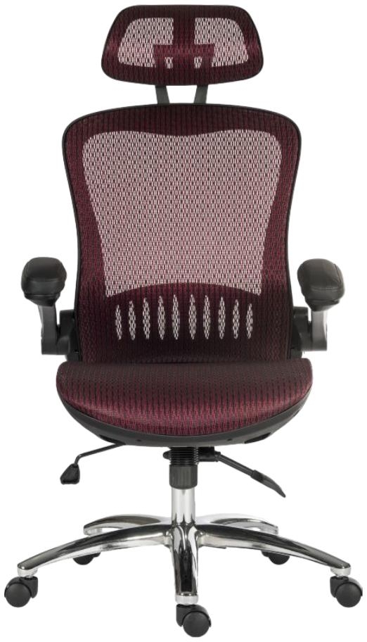 Product photograph of Teknik Harmony Executive Mesh High Backrest Chair - Comes In Black Grey And Red Options from Choice Furniture Superstore.