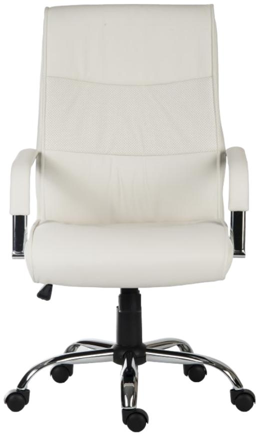 Product photograph of Teknik Kendal Luxury Leather Office Chair - Comes In Black And White Options from Choice Furniture Superstore.