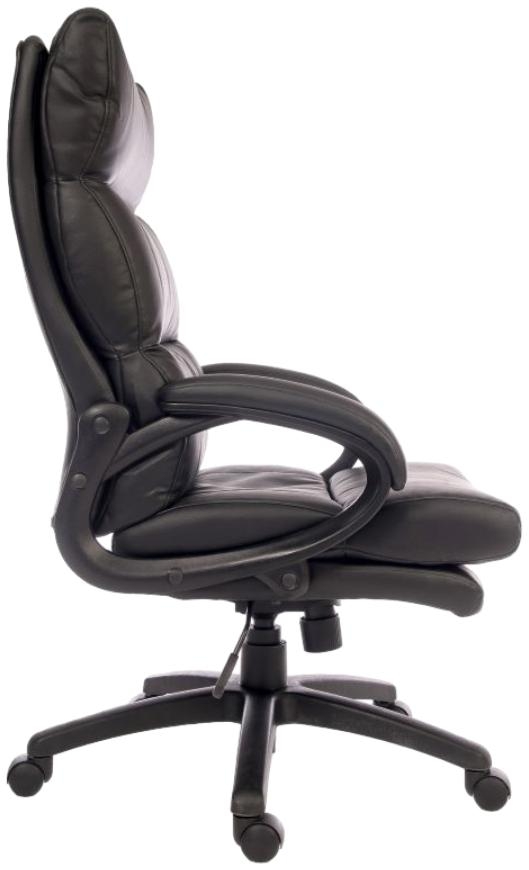 Product photograph of Teknik Luxe Black Leather Executive Chair from Choice Furniture Superstore.