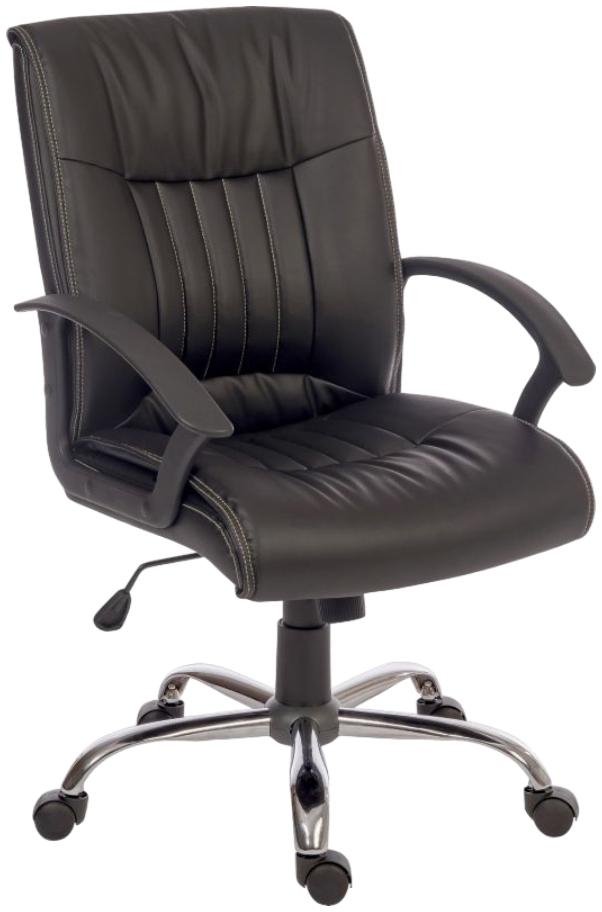 Product photograph of Teknik Milan Leather Executive Chair from Choice Furniture Superstore.