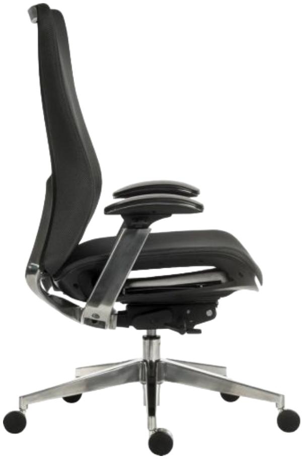 Product photograph of Teknik Quantum Mesh Black Executive Chair from Choice Furniture Superstore.
