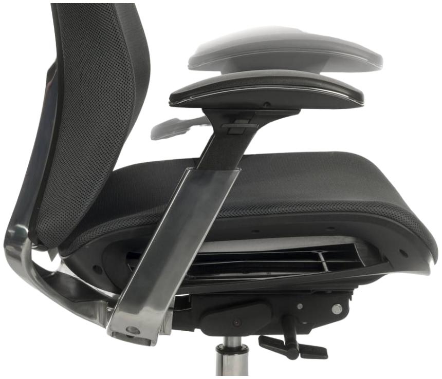 Product photograph of Teknik Quantum Mesh Black Executive Chair from Choice Furniture Superstore.