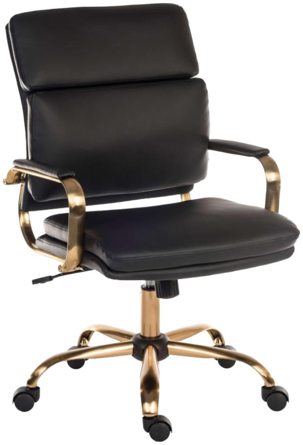 Product photograph of Teknik Vintage Black Executive Chair from Choice Furniture Superstore.