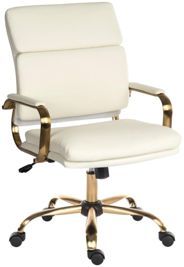 Product photograph of Teknik Vintage White Executive Chair from Choice Furniture Superstore.