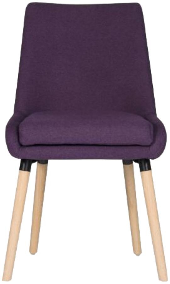 Product photograph of Teknik Welcome Reception Fabric Chair - Comes In Graphite And Plum Options from Choice Furniture Superstore.