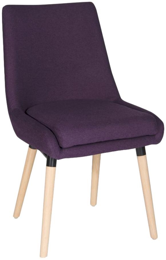 Product photograph of Teknik Welcome Reception Fabric Chair - Comes In Graphite And Plum Options from Choice Furniture Superstore.