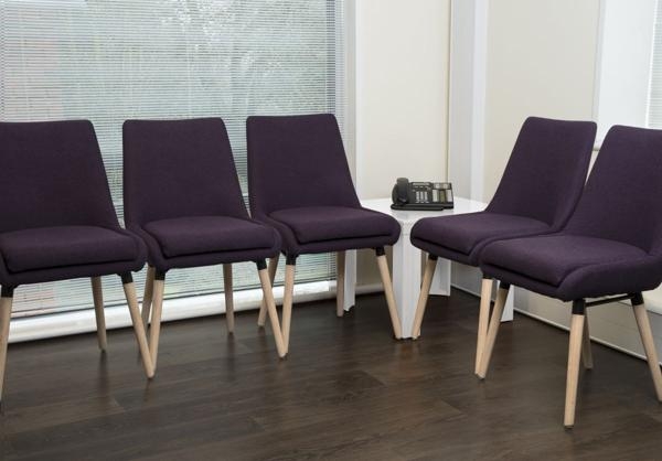 Product photograph of Teknik Welcome Reception Fabric Chair - Comes In Graphite And Plum Options from Choice Furniture Superstore.