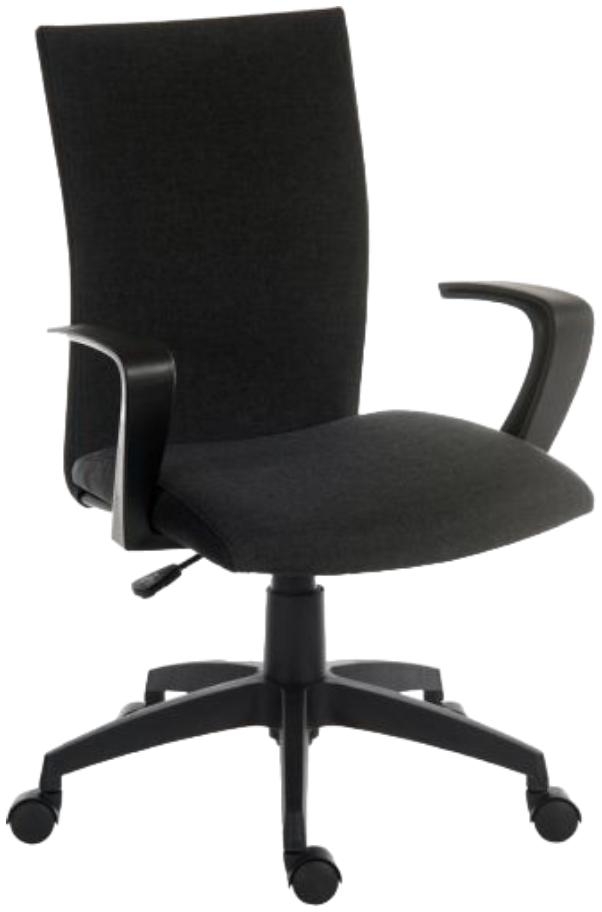 Product photograph of Teknik Work Fabric Chair - Comes In Black And Grey Options from Choice Furniture Superstore.