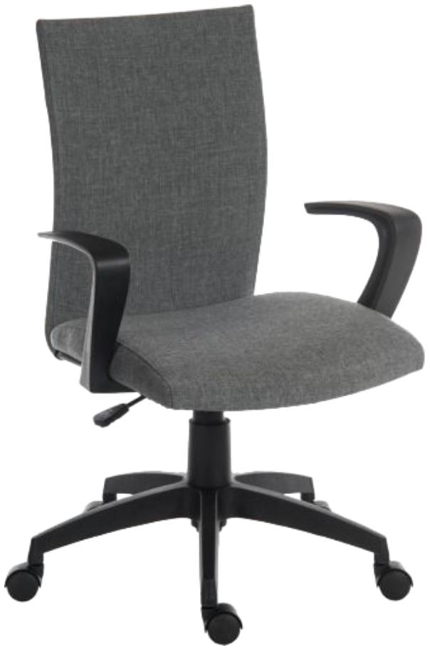 Product photograph of Teknik Work Fabric Chair - Comes In Black And Grey Options from Choice Furniture Superstore.