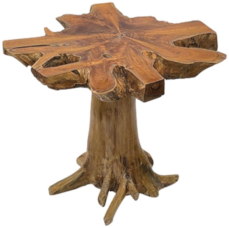 Product photograph of Root Mushroom Side Table from Choice Furniture Superstore.