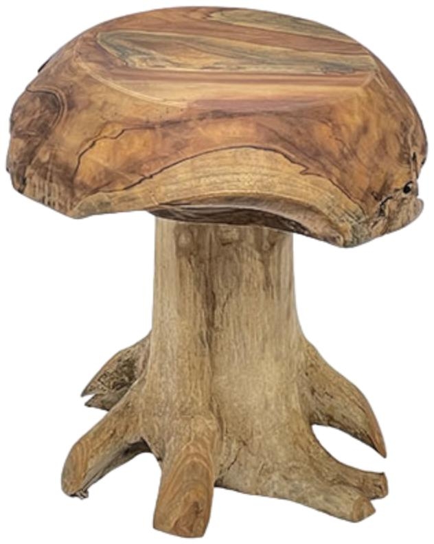 Product photograph of Root Mushroom Rounded Stool from Choice Furniture Superstore.