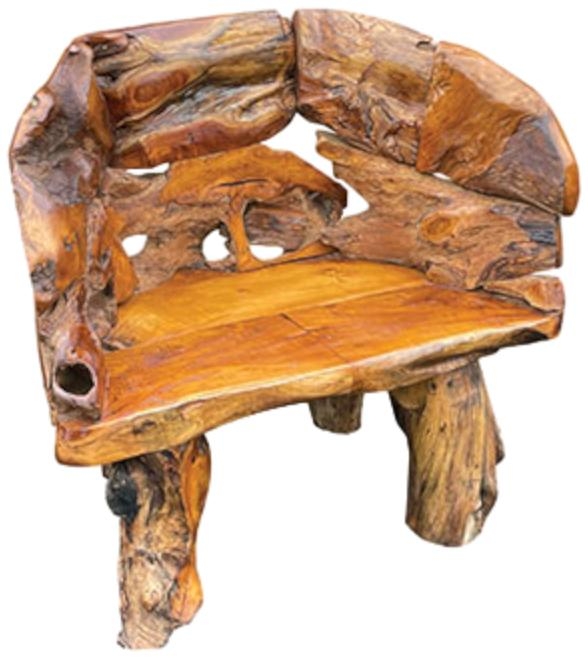Product photograph of Root Branch Bench Small from Choice Furniture Superstore.