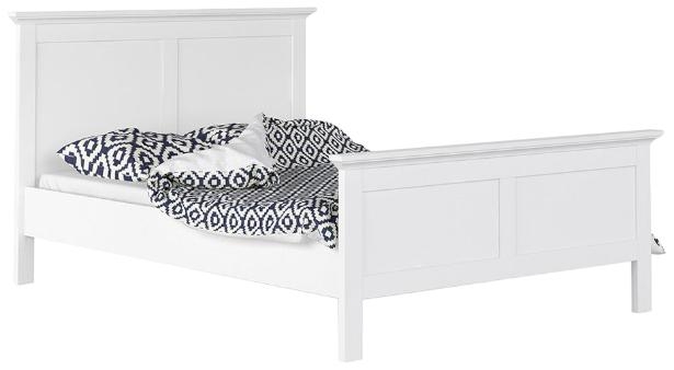 Product photograph of Paris White 3ft Single Bed from Choice Furniture Superstore.