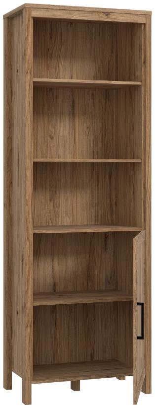 Product photograph of Malte Brun Waterford Oak Shelf Unit from Choice Furniture Superstore.