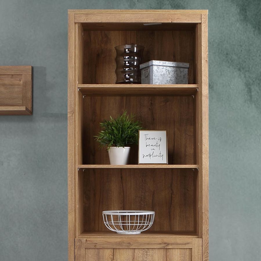 Product photograph of Malte Brun Waterford Oak Shelf Unit from Choice Furniture Superstore.