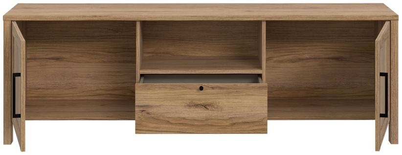 Product photograph of Malte Oak Effect 171cm Tv Unit from Choice Furniture Superstore.