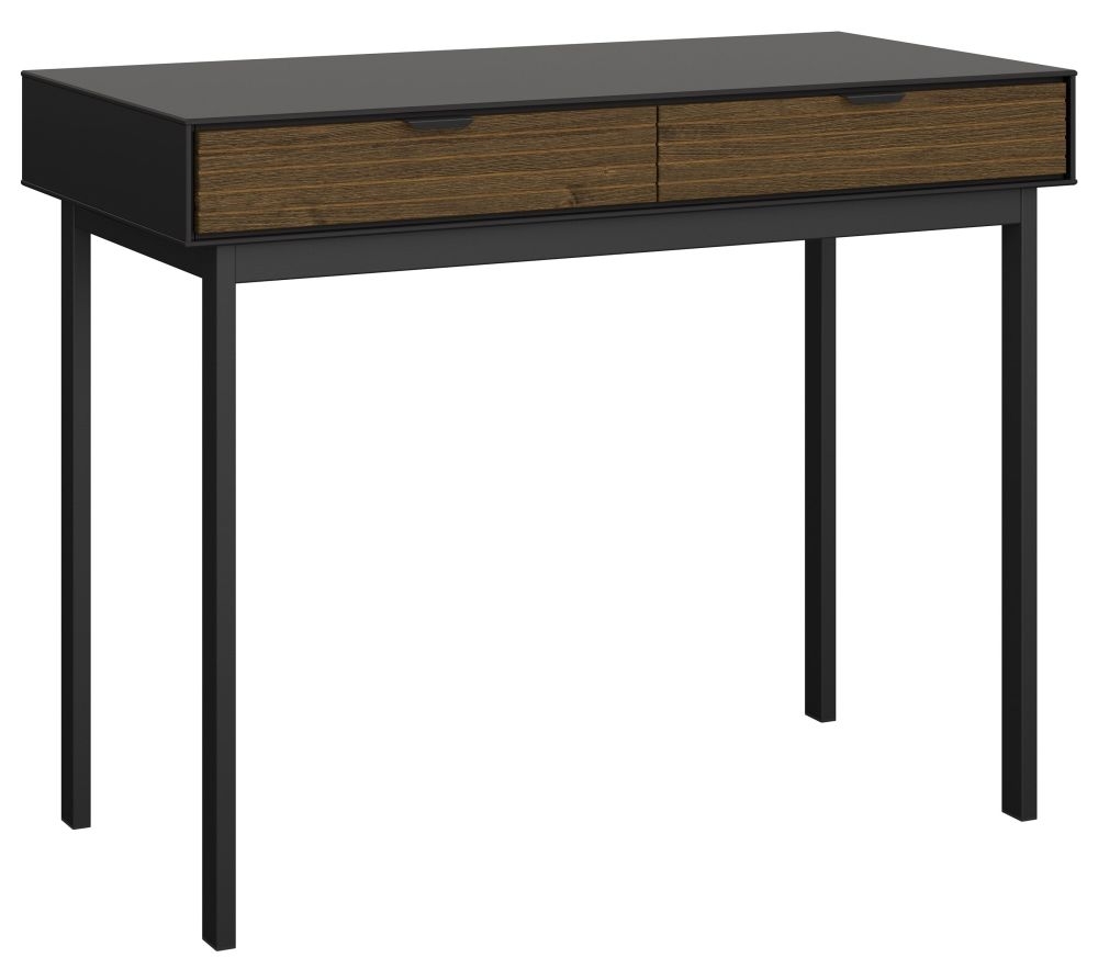 Product photograph of Soma 2 Drawer Desk from Choice Furniture Superstore.