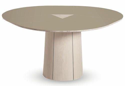 Product photograph of Skovby Sm33 6 To 9 Seater Round Extending Dining Table from Choice Furniture Superstore.