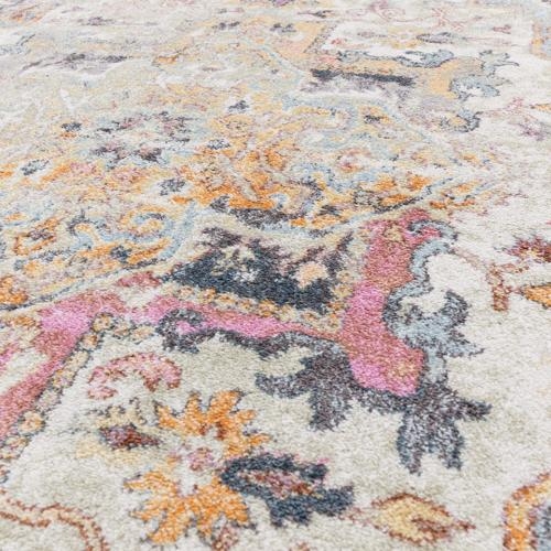 Product photograph of Asiatic Flores Kira Fr04 Multi Coloured Rug from Choice Furniture Superstore.