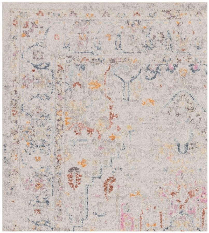 Product photograph of Asiatic Flores Laleh Fr08 Multi Coloured Rug from Choice Furniture Superstore.