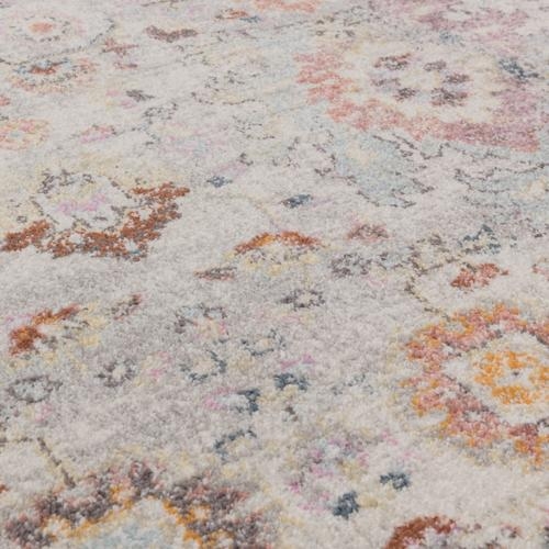 Product photograph of Asiatic Flores Mina Fr02 Multi Coloured Rug from Choice Furniture Superstore.