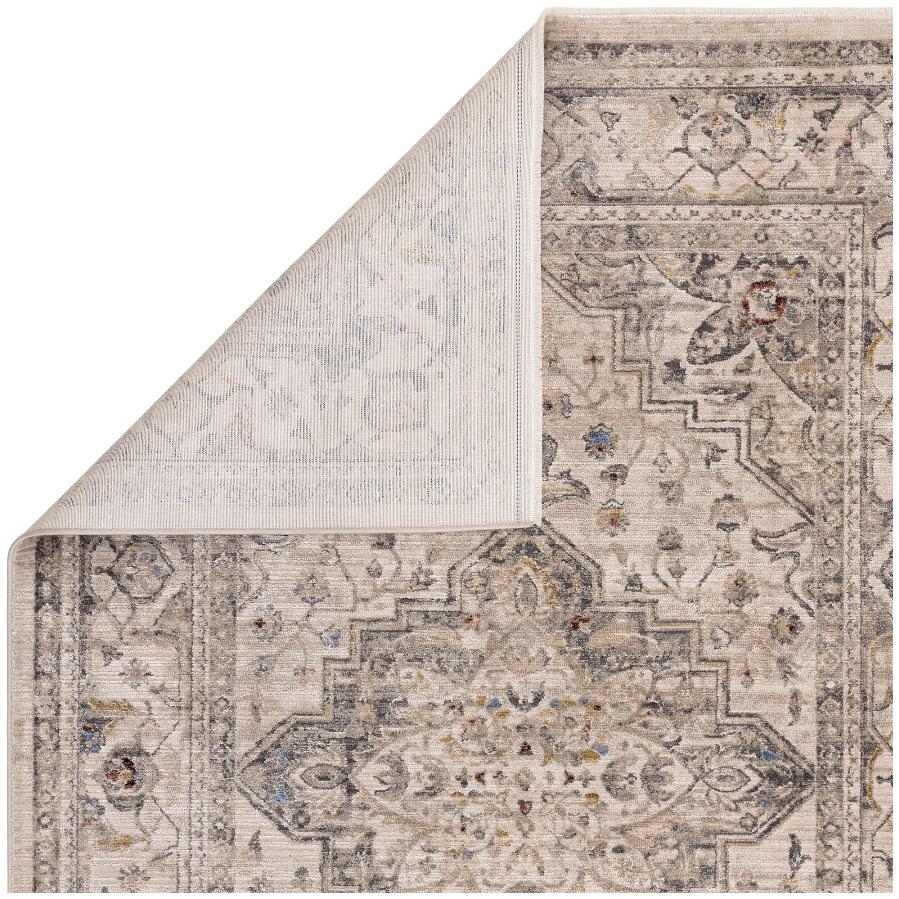 Product photograph of Asiatic Sovereign Medallion Ash Rug - 120cm X 166cm from Choice Furniture Superstore.