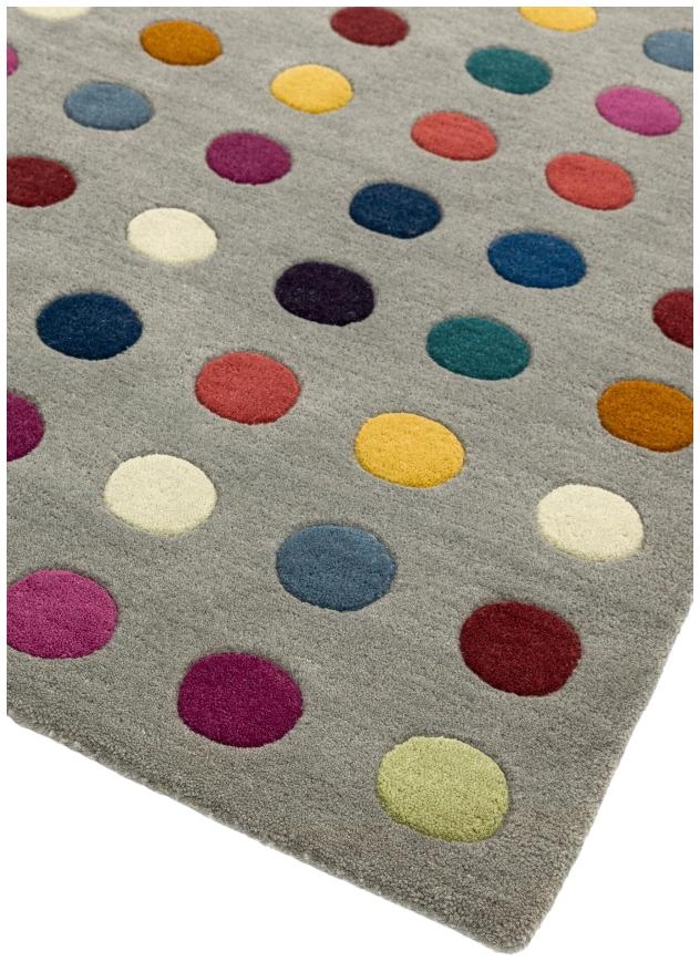 Product photograph of Asiatic Funk Spotty 07 Multi Coloured Rug from Choice Furniture Superstore.