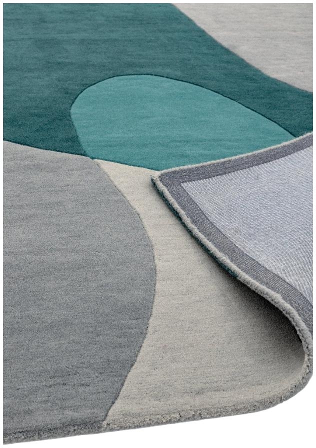 Product photograph of Asiatic Matrix Arc 57 Teal Rug from Choice Furniture Superstore.