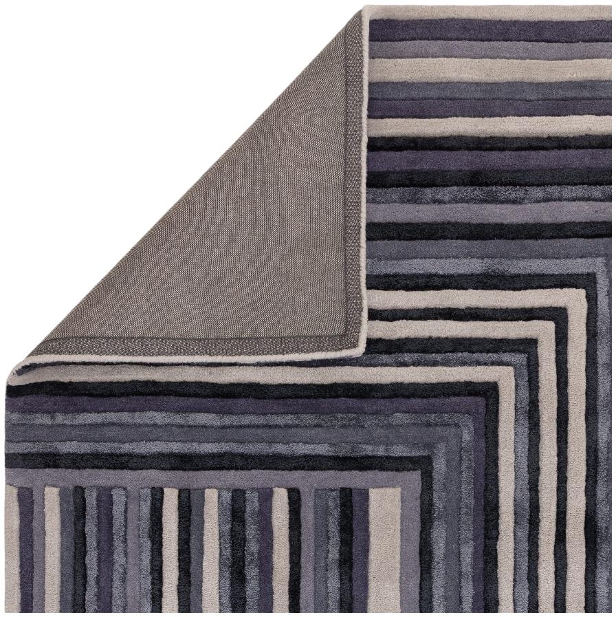 Product photograph of Asiatic Matrix Network 81 Indigo Rug from Choice Furniture Superstore.