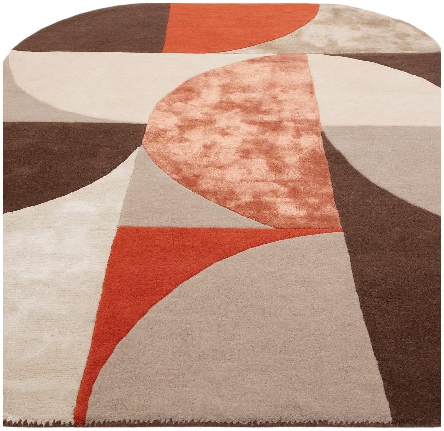 Product photograph of Asiatic Matrix Oval Spice 77 Rug from Choice Furniture Superstore.