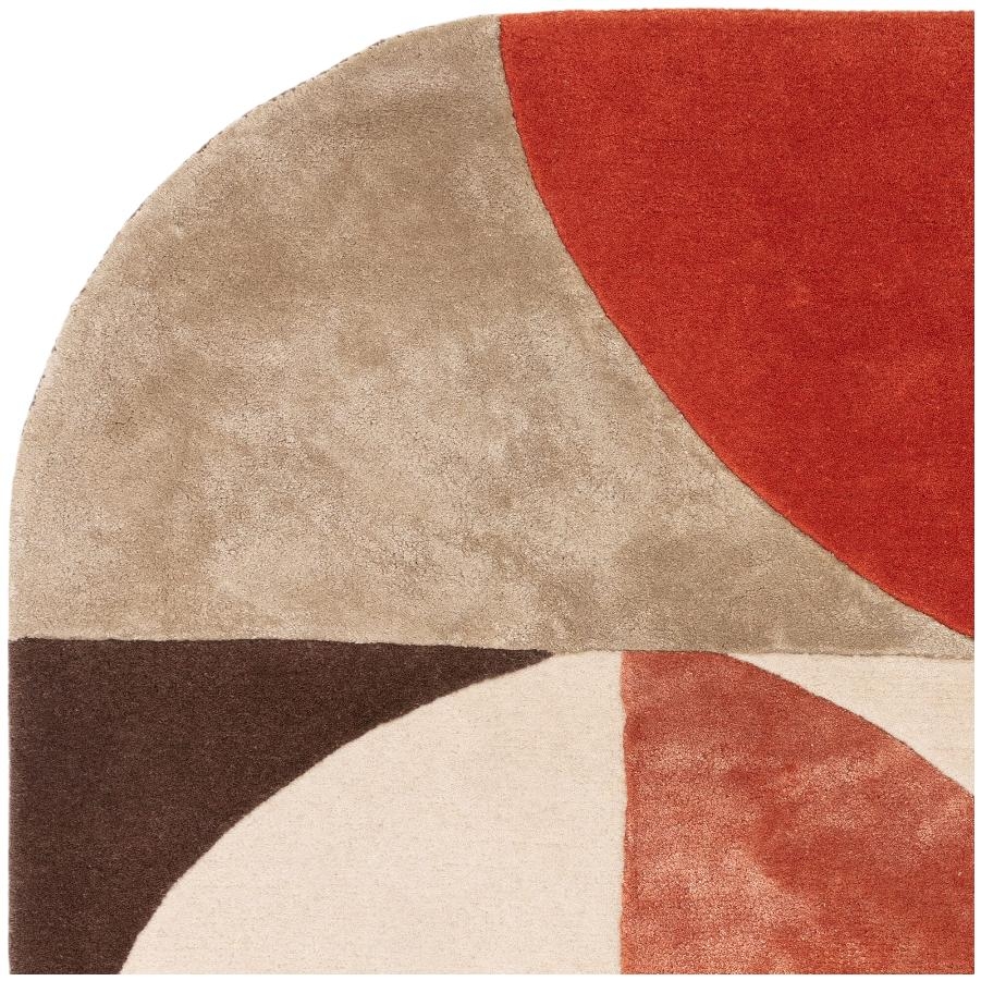 Product photograph of Asiatic Matrix Oval Spice 77 Rug from Choice Furniture Superstore.