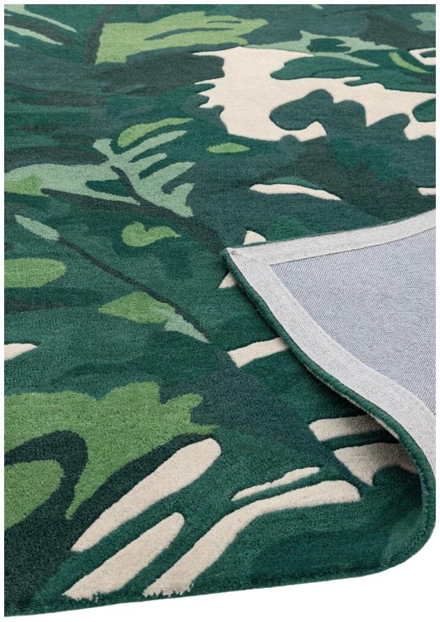 Product photograph of Asiatic Matrix Palm 73 Green Rug from Choice Furniture Superstore.