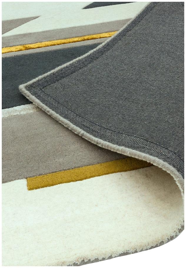 Product photograph of Asiatic Matrix Rhombus 62 Mustard Rug from Choice Furniture Superstore.