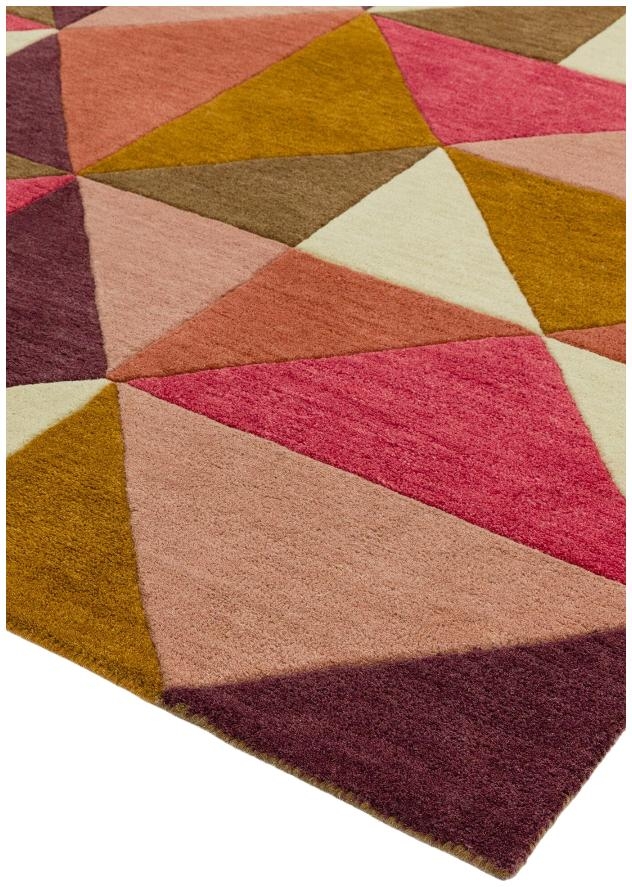 Product photograph of Asiatic Contemporary Design Reef Kite Rf09 Pink Multi Colour Runner - 66cm X 240cm from Choice Furniture Superstore.