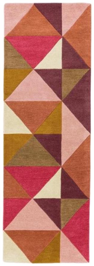 Product photograph of Asiatic Contemporary Design Reef Kite Rf09 Pink Multi Colour Runner - 66cm X 240cm from Choice Furniture Superstore.