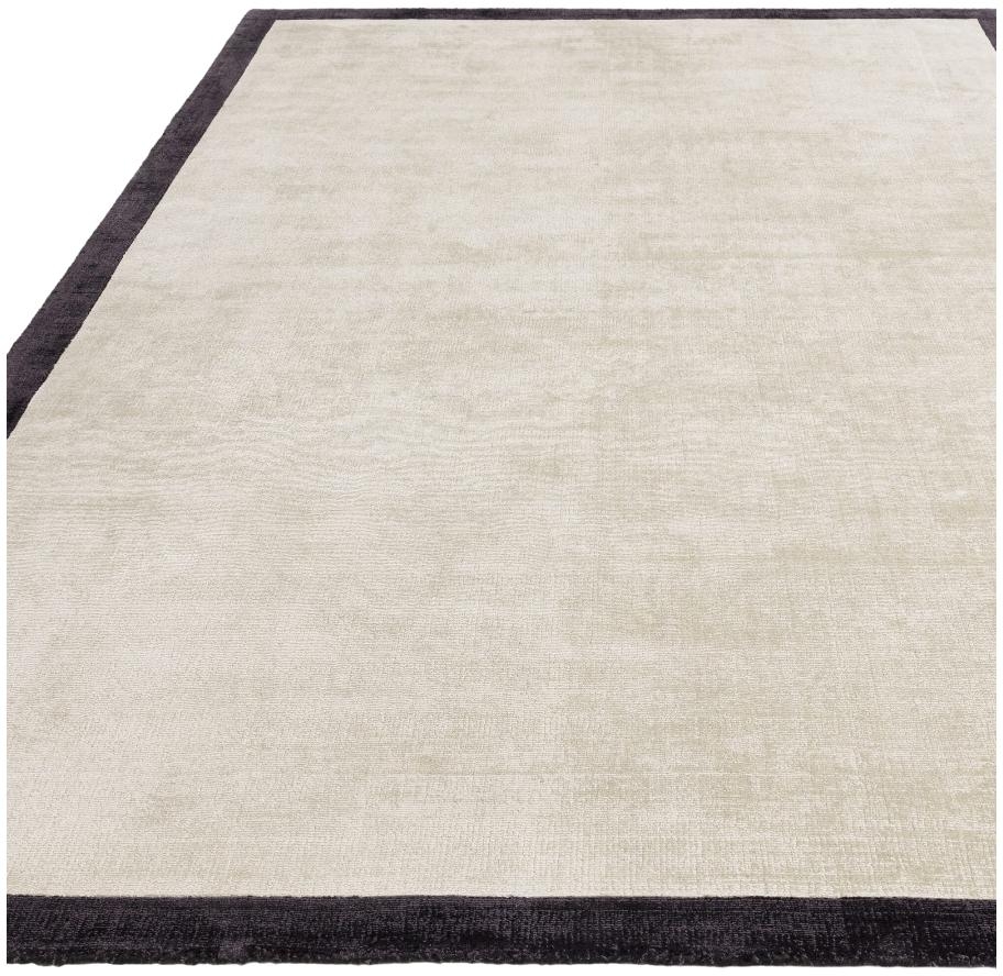 Product photograph of Asiatic Blade Border 10 Putty And Charcoal Rug from Choice Furniture Superstore.
