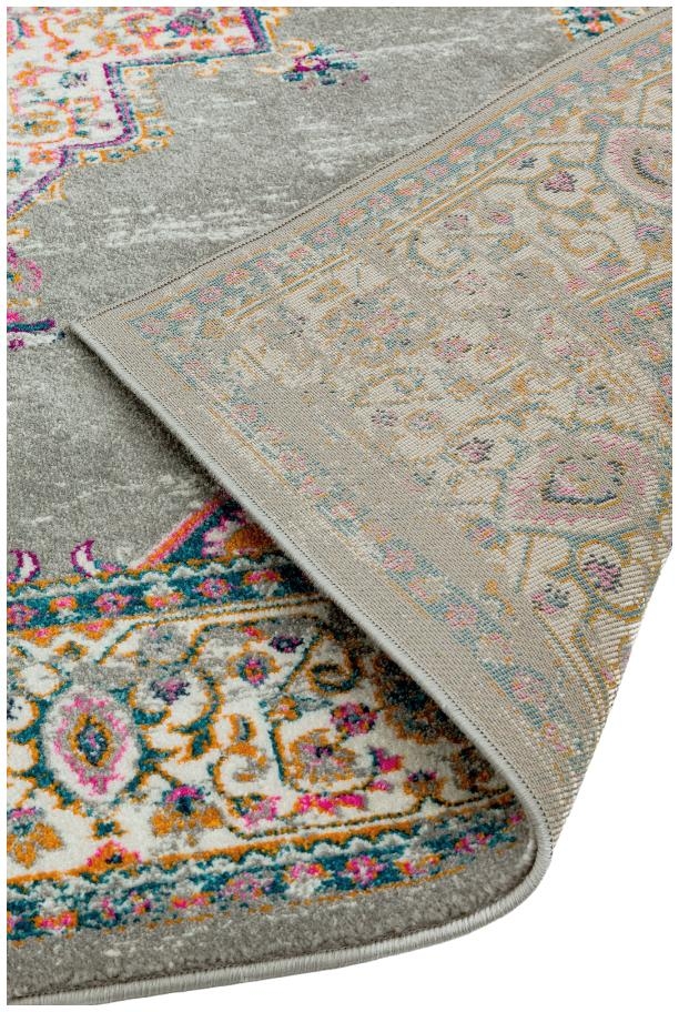 Product photograph of Asiatic Colt Medallion Cl02 Grey Rug from Choice Furniture Superstore.