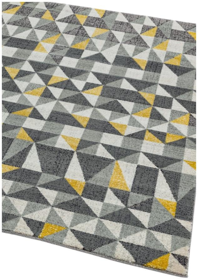 Product photograph of Asiatic Nova Nv01 Flag Yellow Rug from Choice Furniture Superstore.